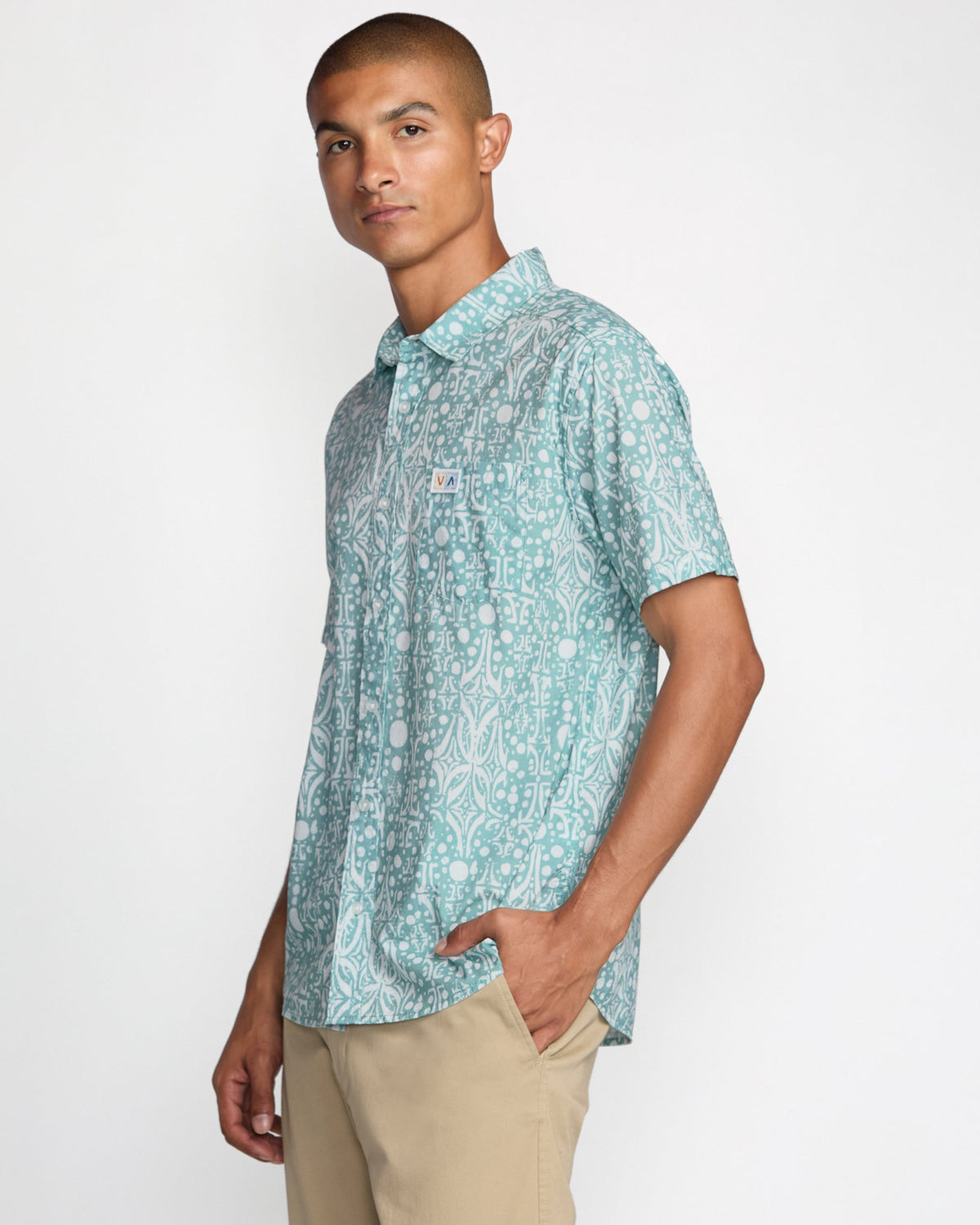 Jacobs Archive Print Short Sleeve Shirt - RVCA