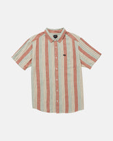 Alvarado Stripe Short Sleeve Shirt - RVCA