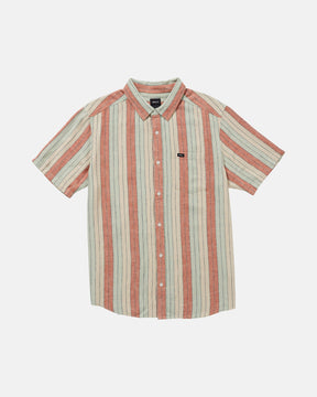 Alvarado Stripe Short Sleeve Shirt - RVCA