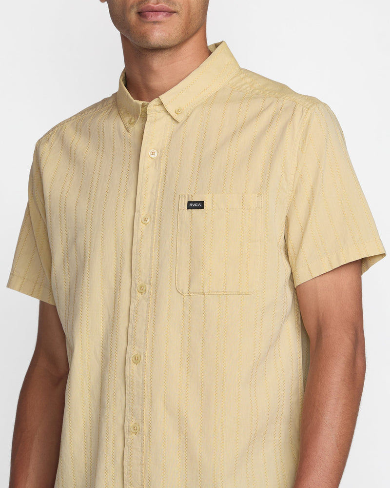 That'll Do Stripe Short Sleeve Shirt