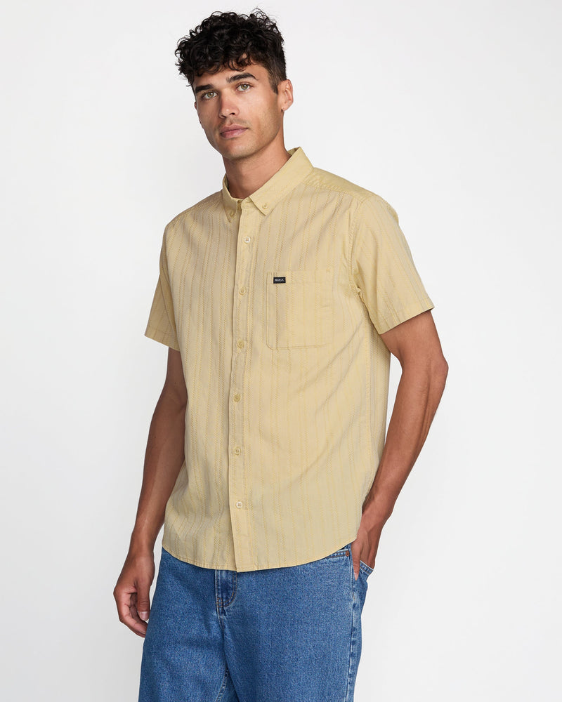 That'll Do Stripe Short Sleeve Shirt