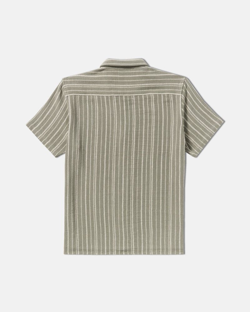 VAcancy Stripe Short Sleeve Shirt - RVCA