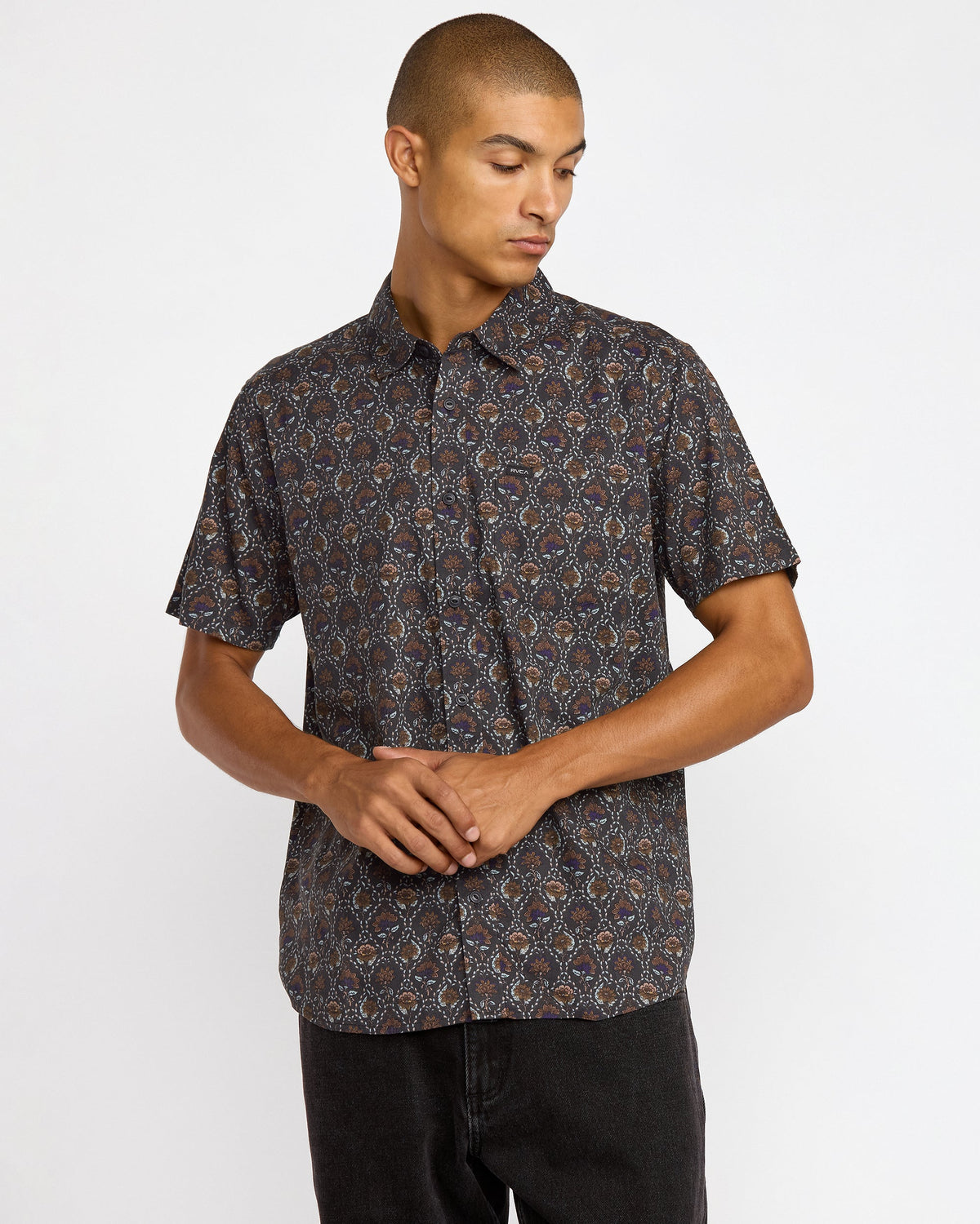 Blossom Quilt Short Sleeve Shirt - RVCA