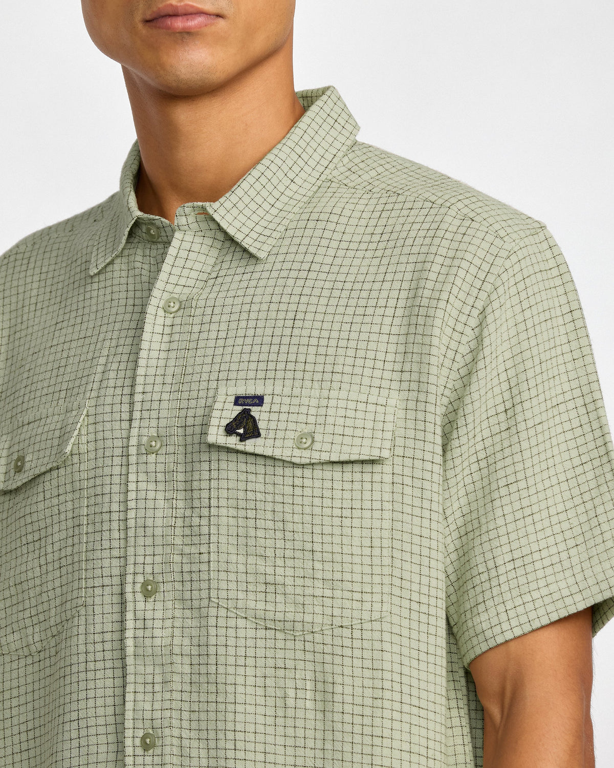 KSL Yarn Dye Short Sleeve Shirt - RVCA
