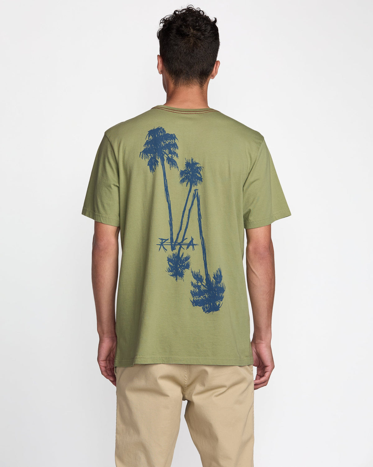 Crossed Palms Short Sleeve Tee - RVCA