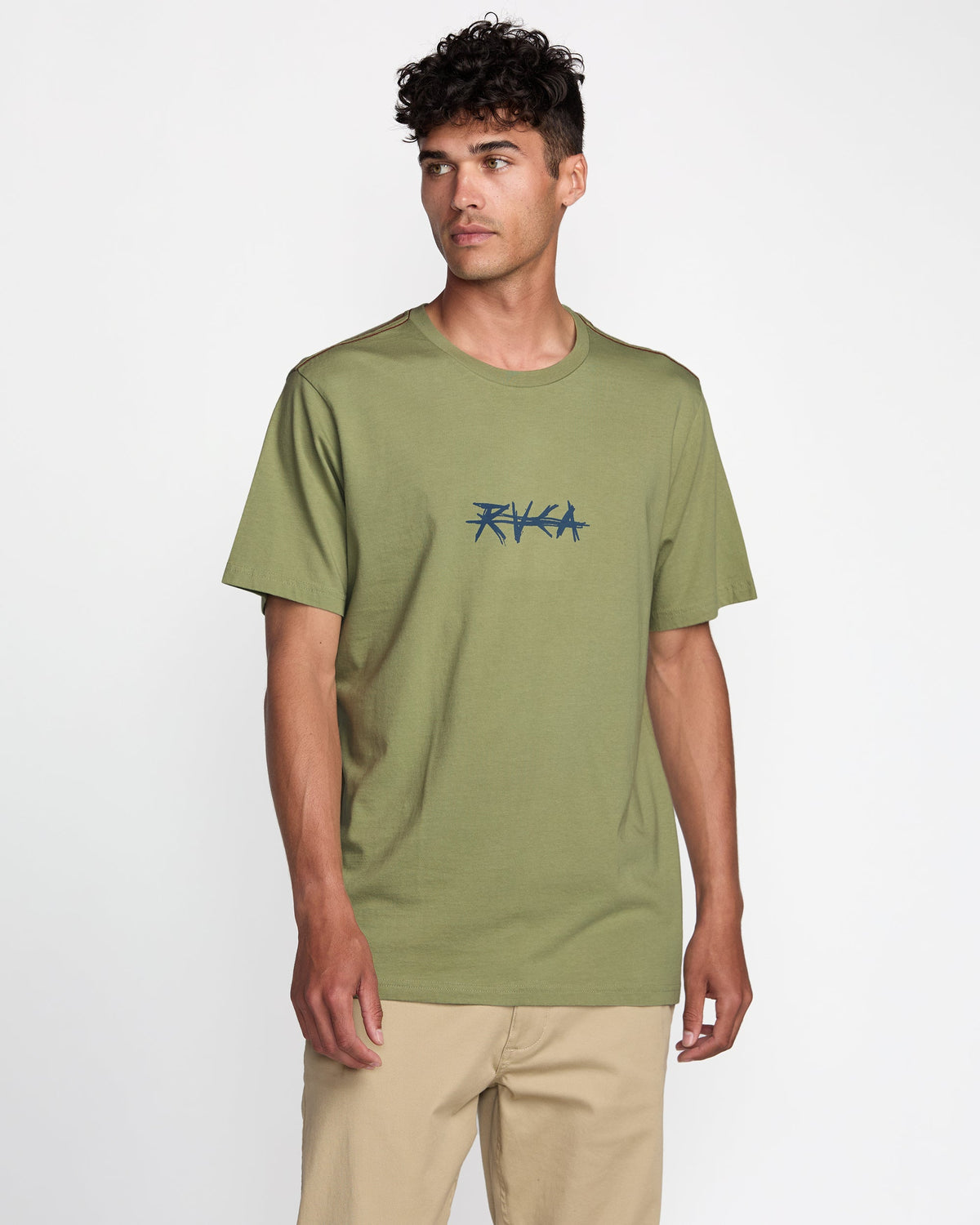 Crossed Palms Short Sleeve Tee - RVCA