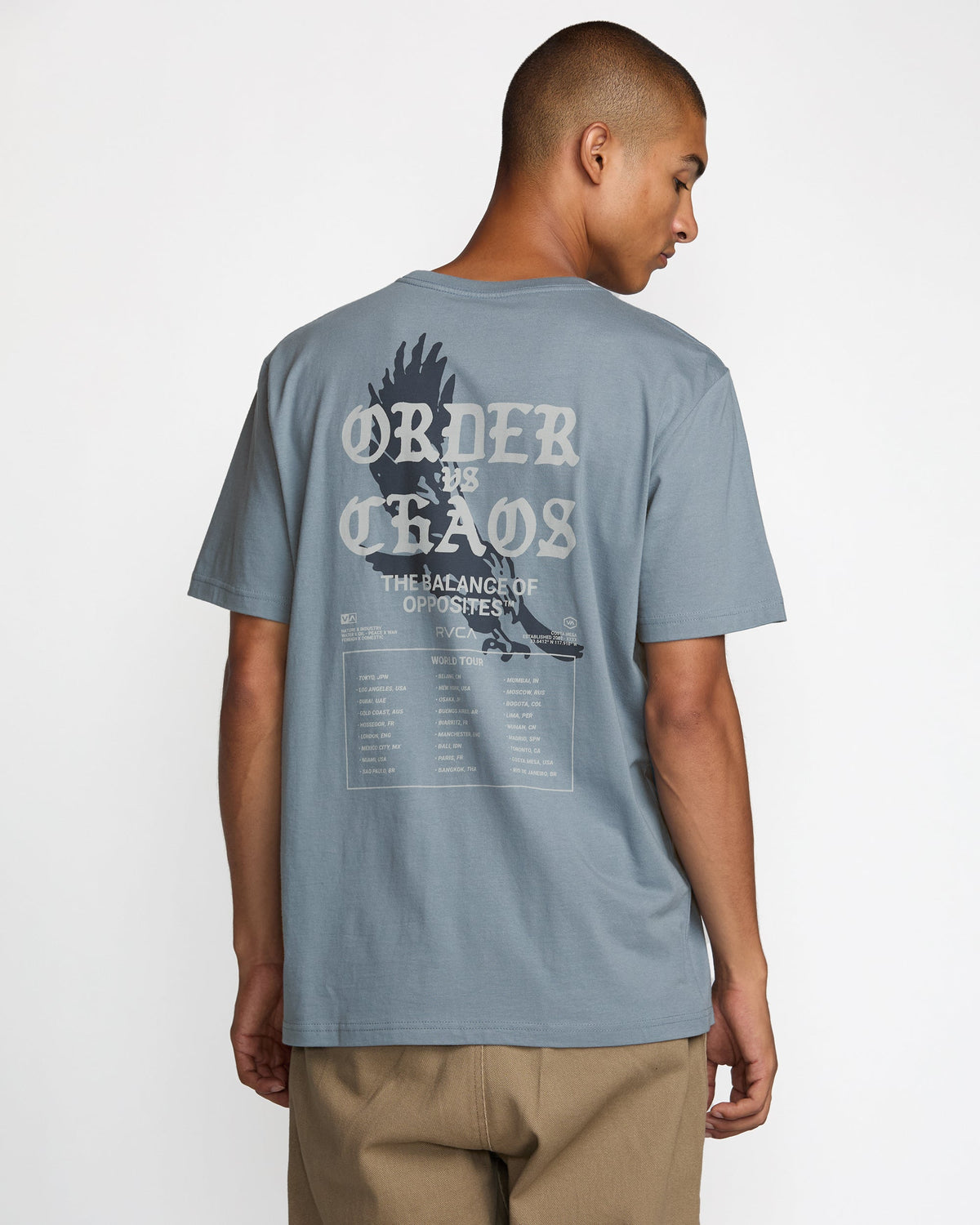Tour Dates Short Sleeve Tee - RVCA