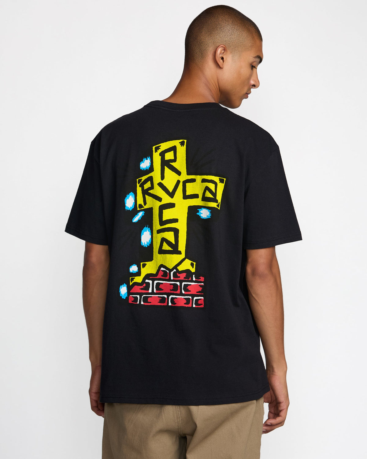 Barbacross Short Sleeve Tee - RVCA