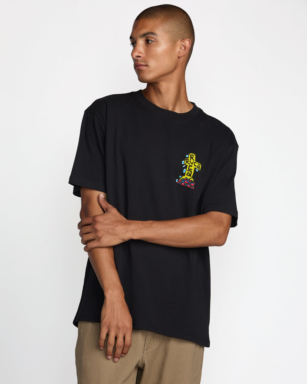 Barbacross Short Sleeve Tee - RVCA