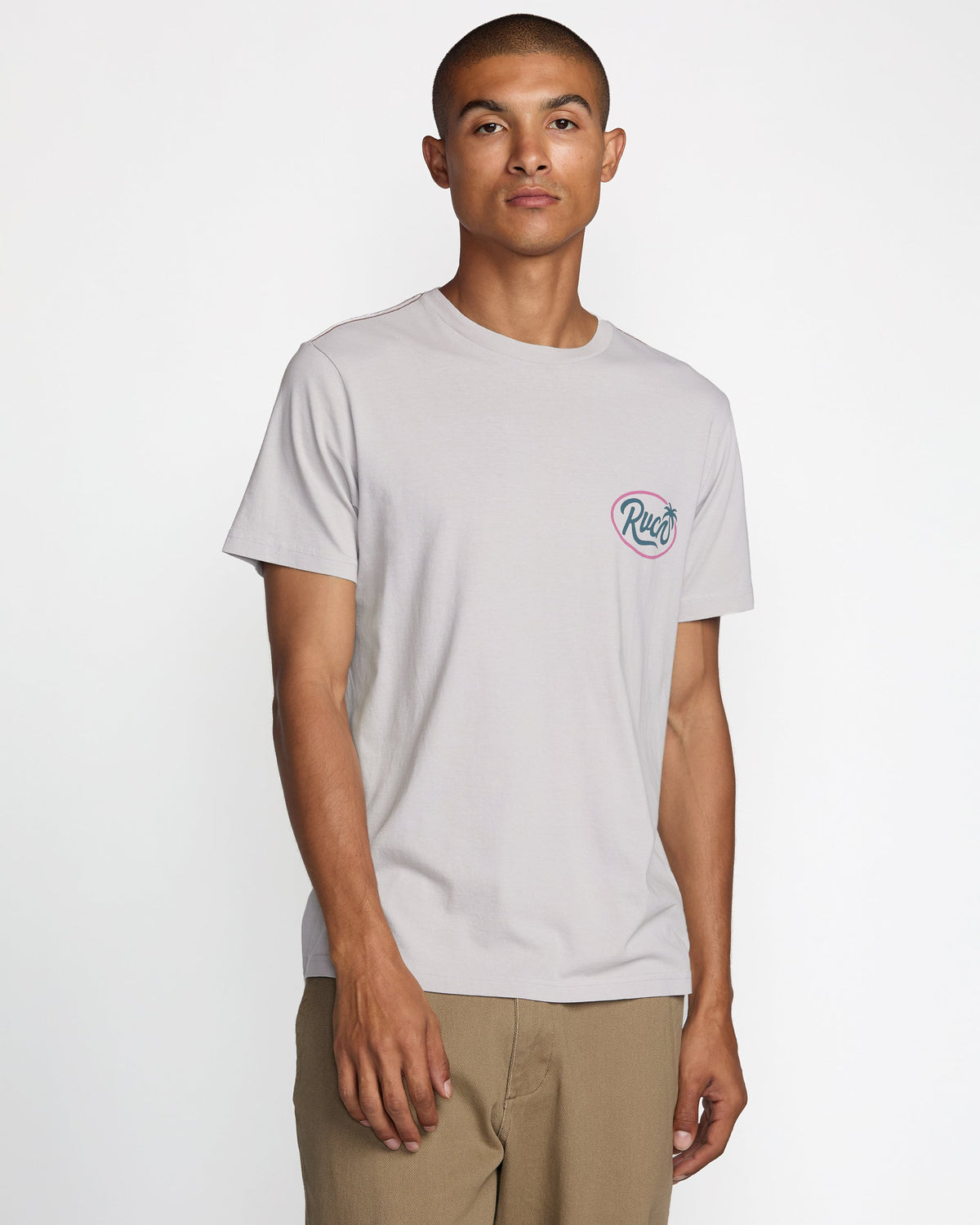 Frond Script Short Sleeve Tee - RVCA