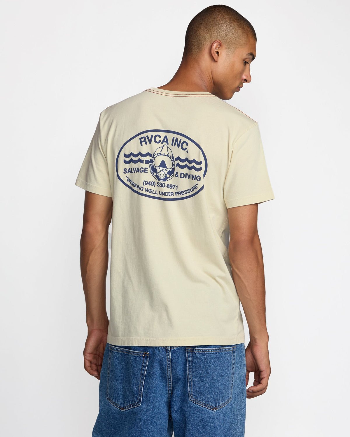RVCA Salvage Short Sleeve Tee - RVCA