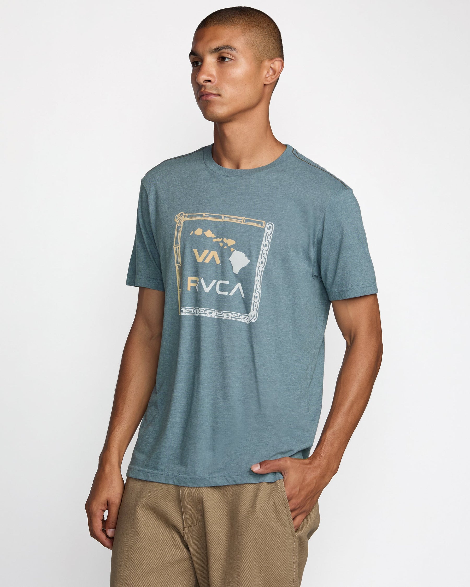 Bamboo Chain Short Sleeve Tee - RVCA