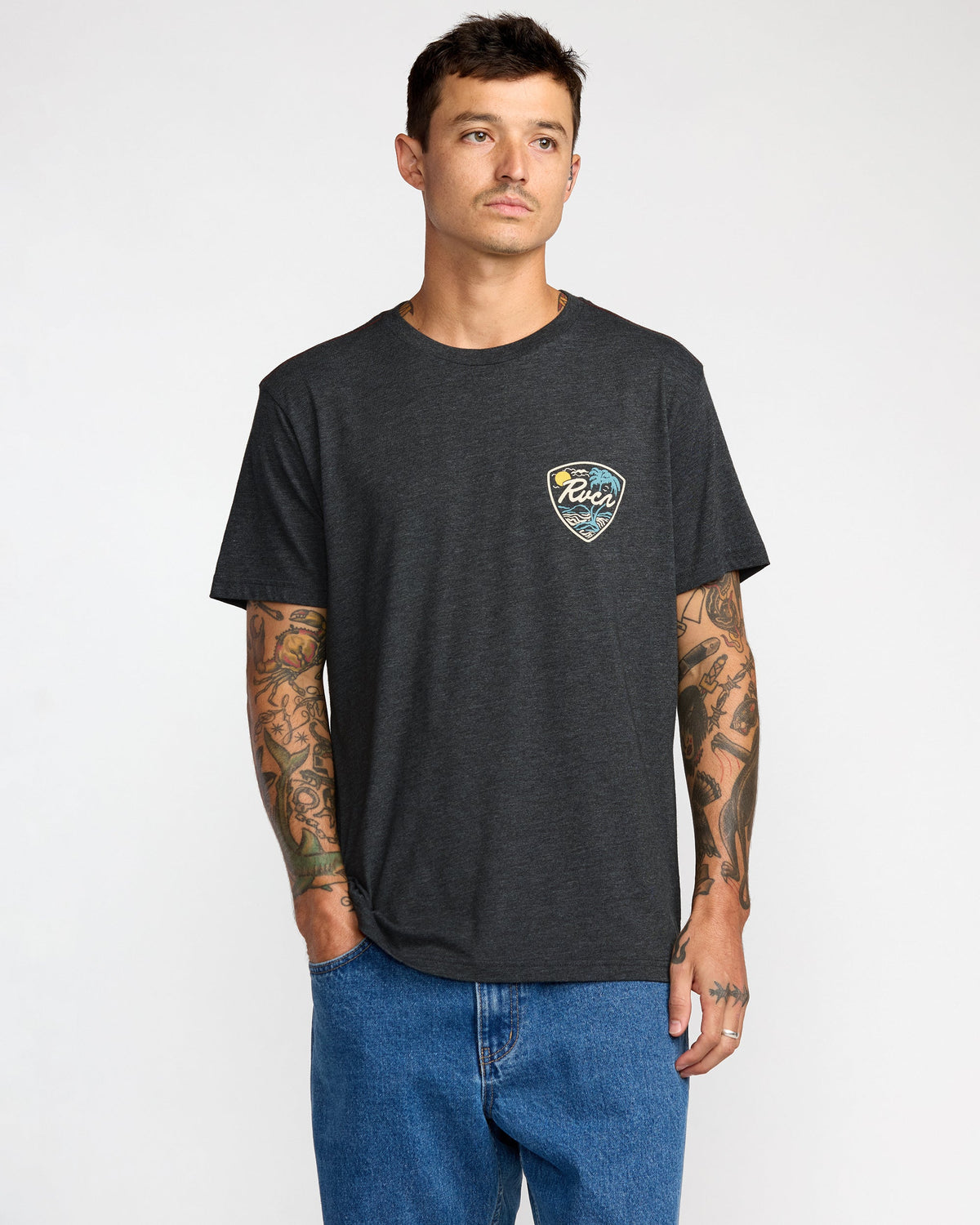 Currents Short Sleeve Tee - RVCA