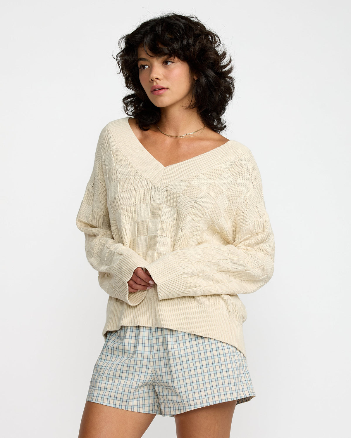 Harmony V-Neck Sweater - RVCA