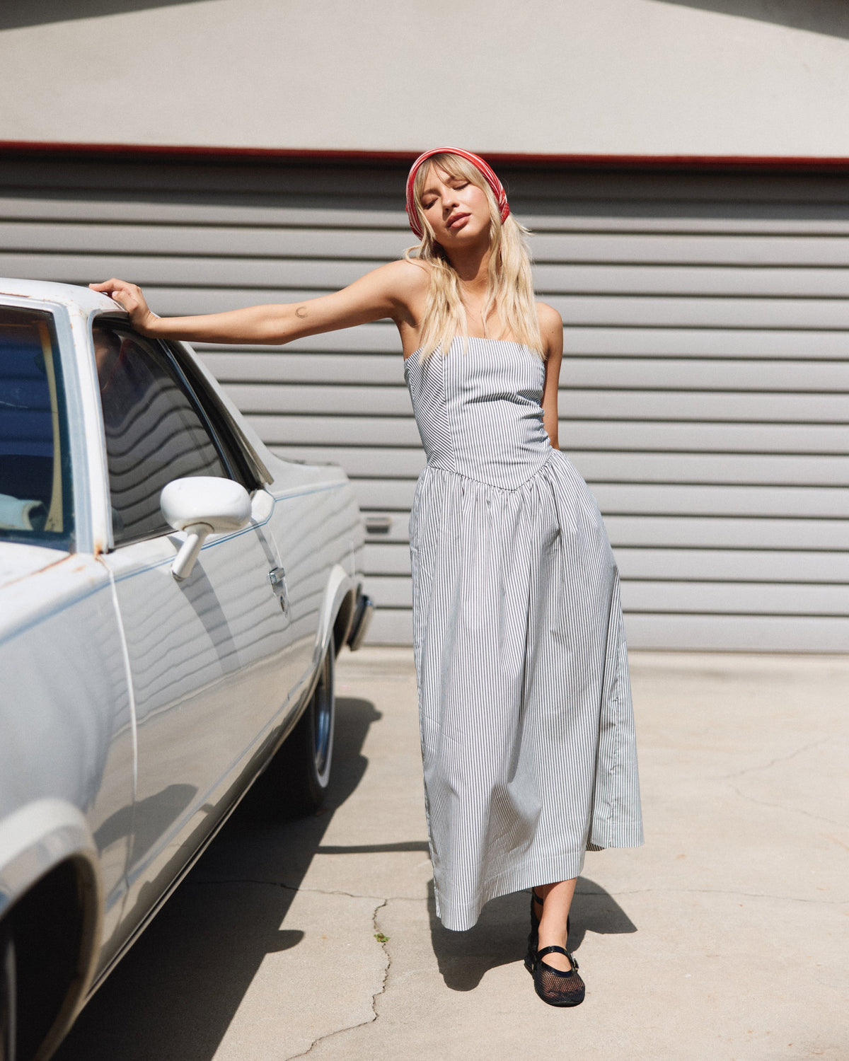 Florence Drop Waist Midi Dress - RVCA