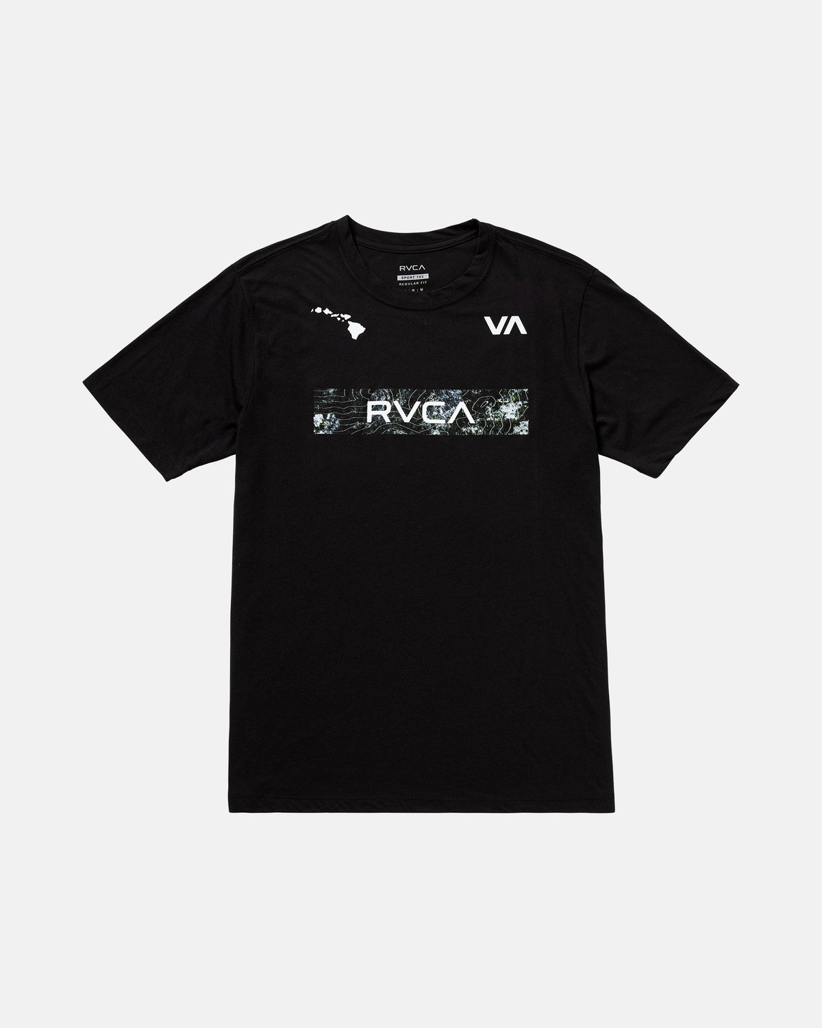 Hawaii Icon Band Short Sleeve Tee - RVCA