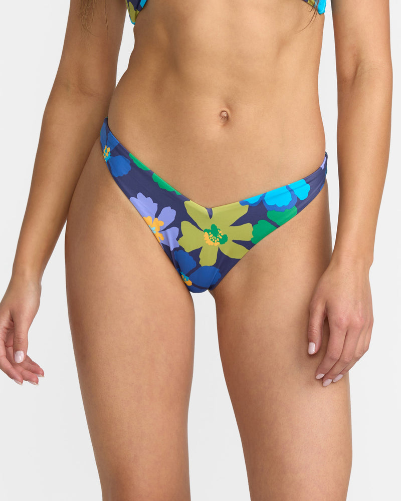 Flower Gazer V FT Medium French Bikini Bottom