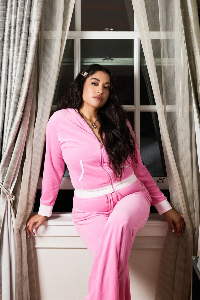 Plus-Size Lady Juicy Hollywood Heritage Hoodie