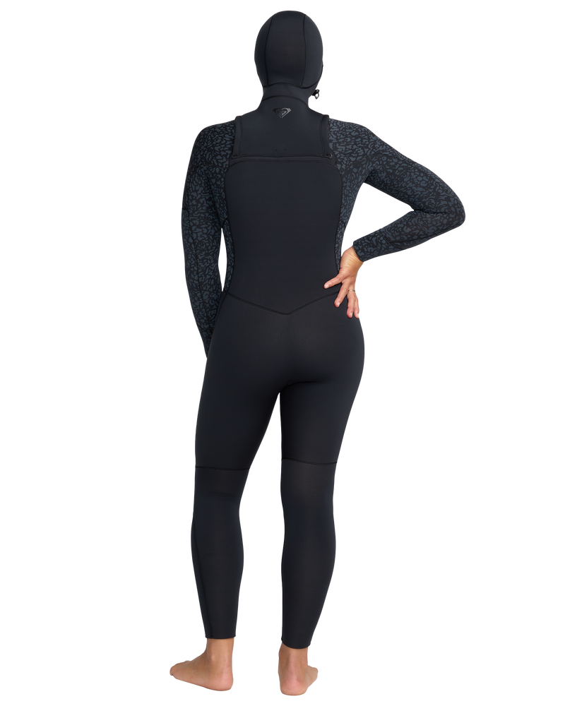 5/4mm Swell Natural Hooded Front Zip Wetsuit