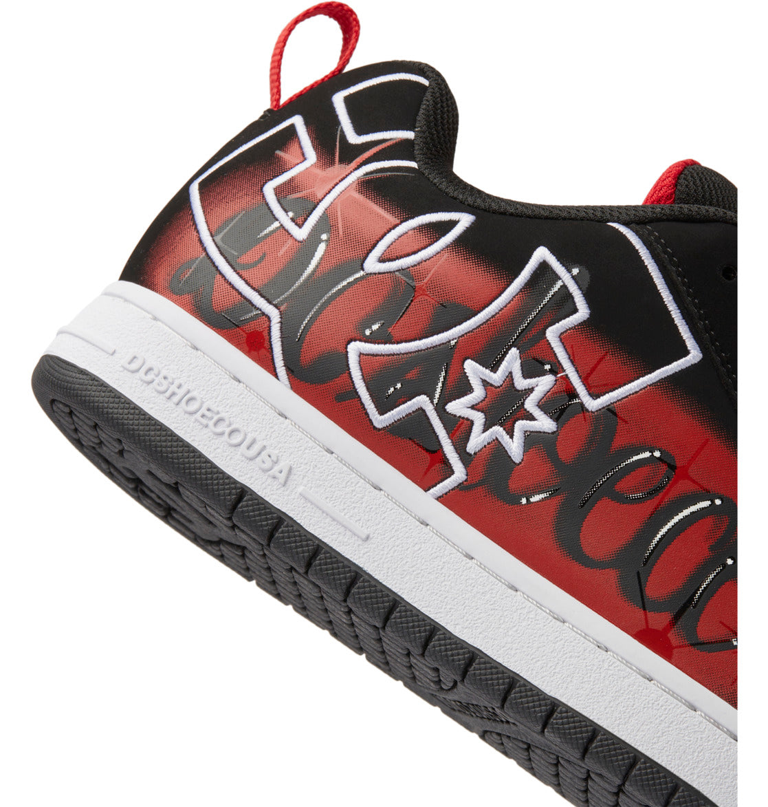 Men's Graffiti Print Court Graffik Shoes