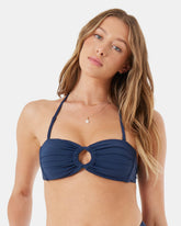 SD Beach Classics Ring Bandeau Bikini Top - Roxy