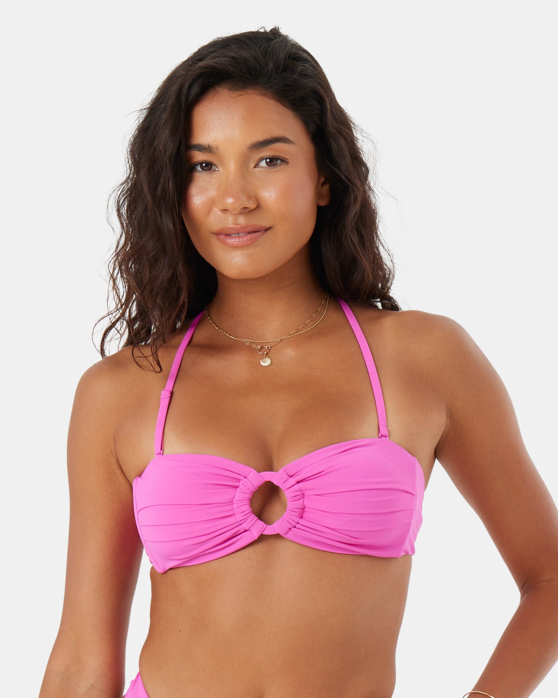 SD Beach Classics Ring Bandeau Bikini Top - Roxy