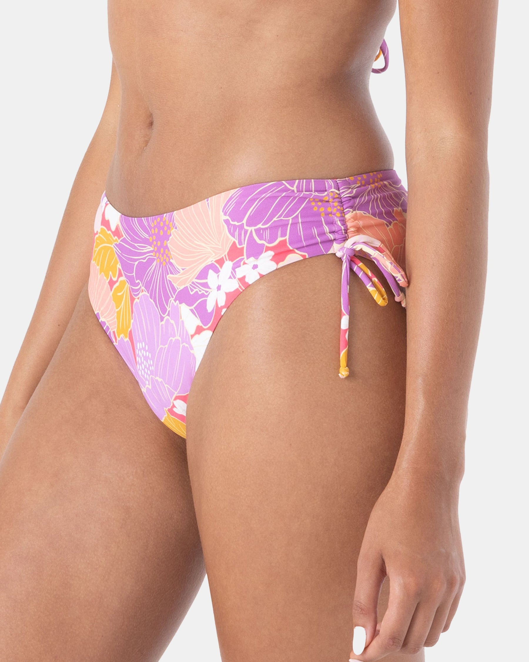 Bell Bottom Blooms Hipster Lace Full Bikini Bottom - Roxy