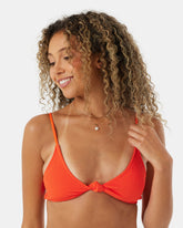 Aruba Knot Bralette Bikini Top - Roxy