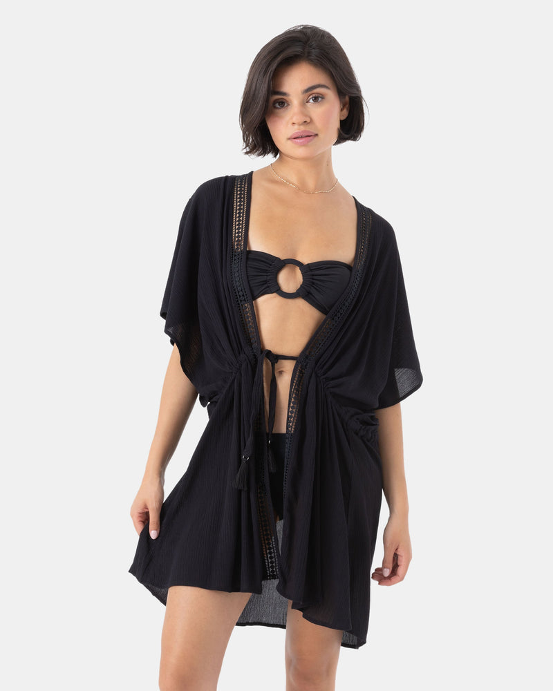 Sun Kissed Kimono Cover Up Dress - Roxy