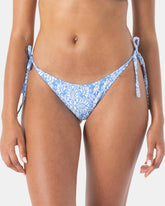 Tile Tranquility Tie Side Cheeky Bikini Bottom - Roxy