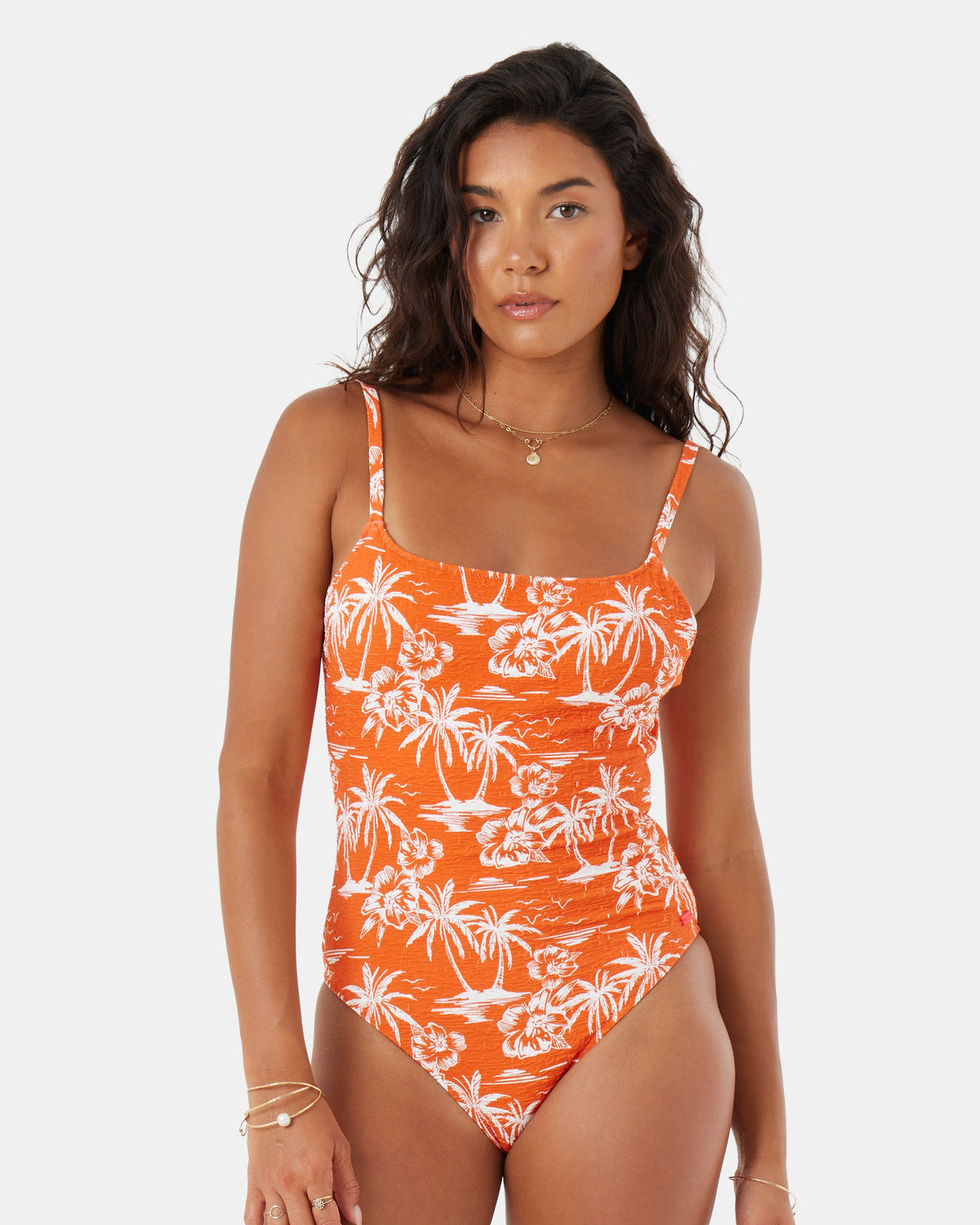 Vacay Vibes Scoop Back One Piece Swimsuit - Roxy