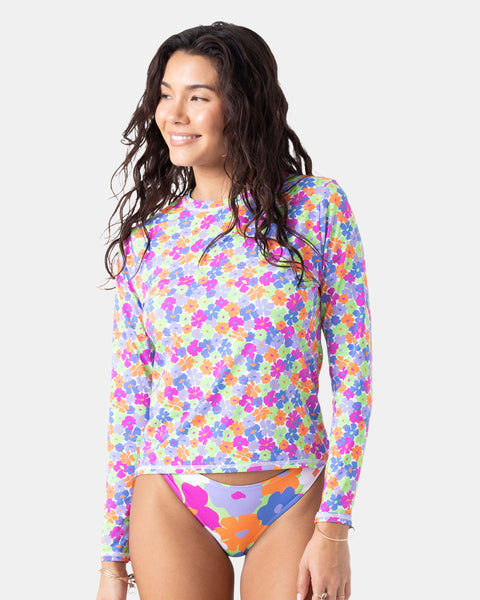 California Dreamin Sea Skippin Rashguard - Roxy