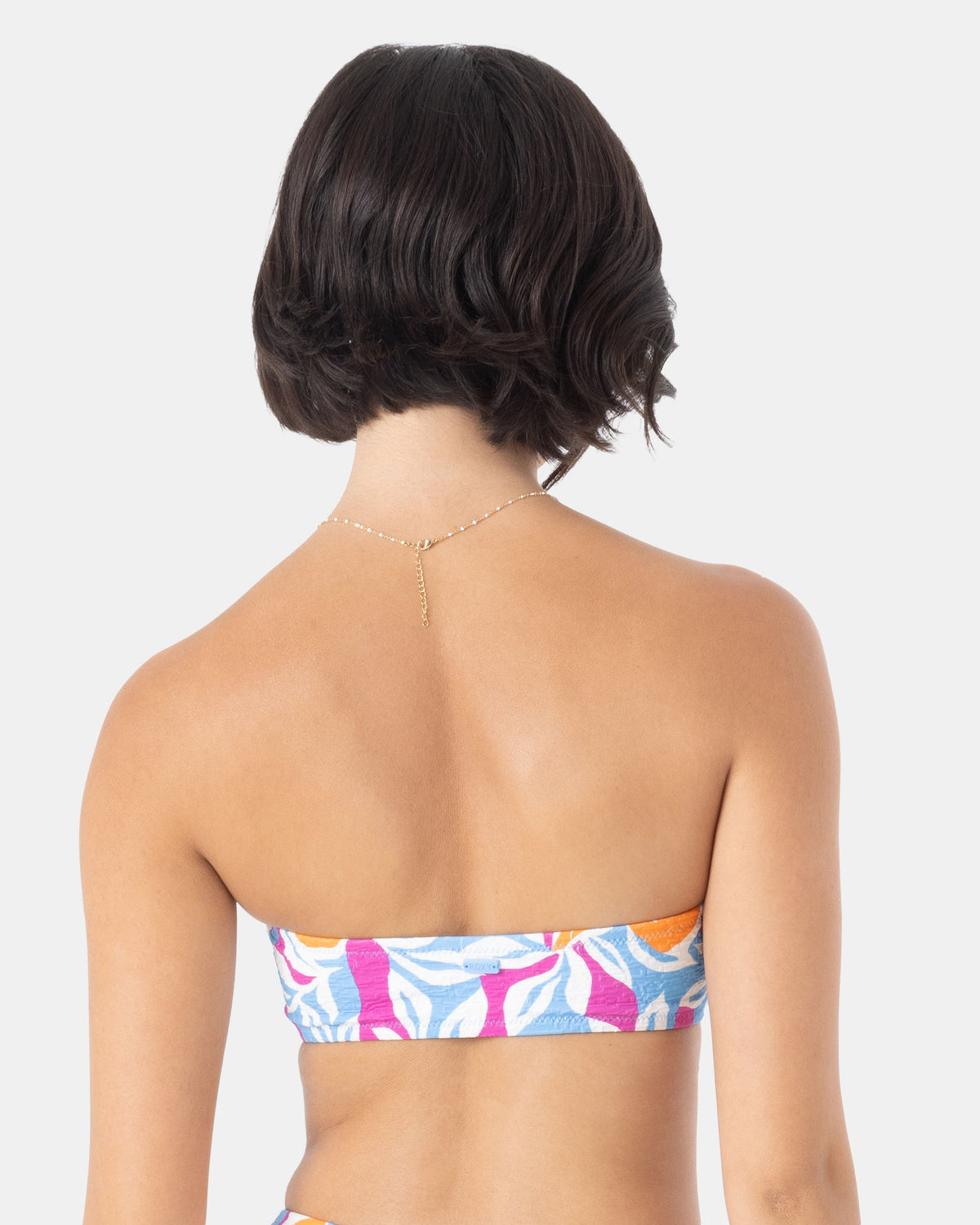 Topanga Canyon Ring Bandeau Bikini Top - Roxy