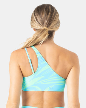 Bali Breaks Asymmetrical Bralette Bikini Top - Roxy
