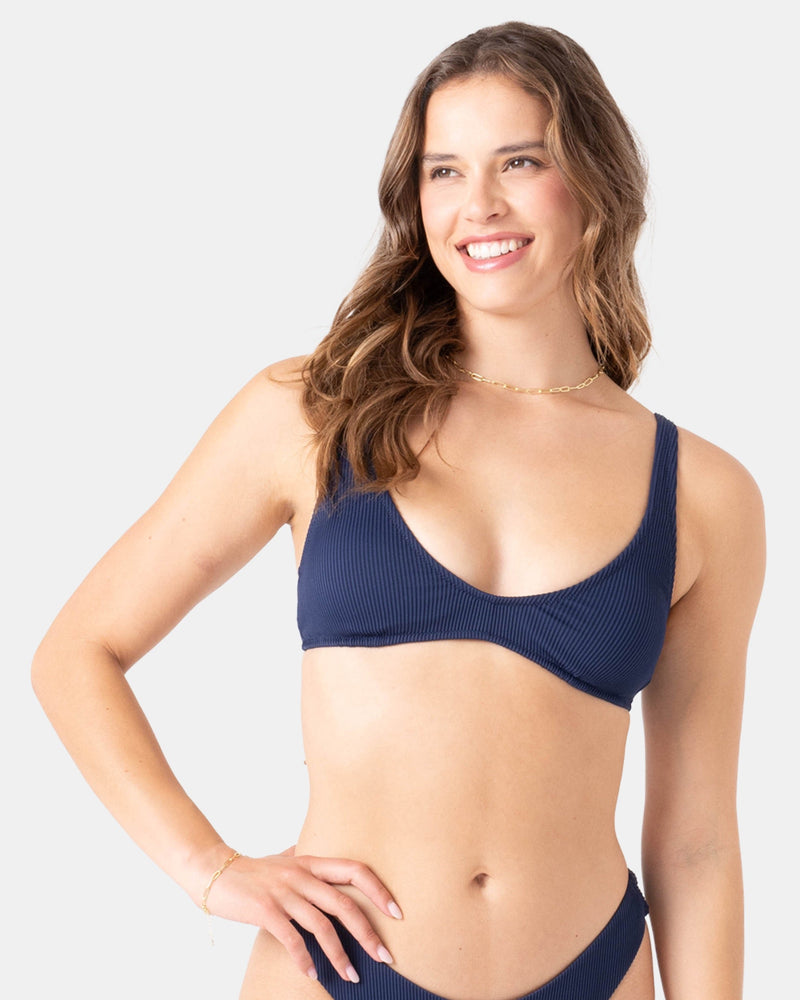 Rib Roxy Love Scoop Bralette