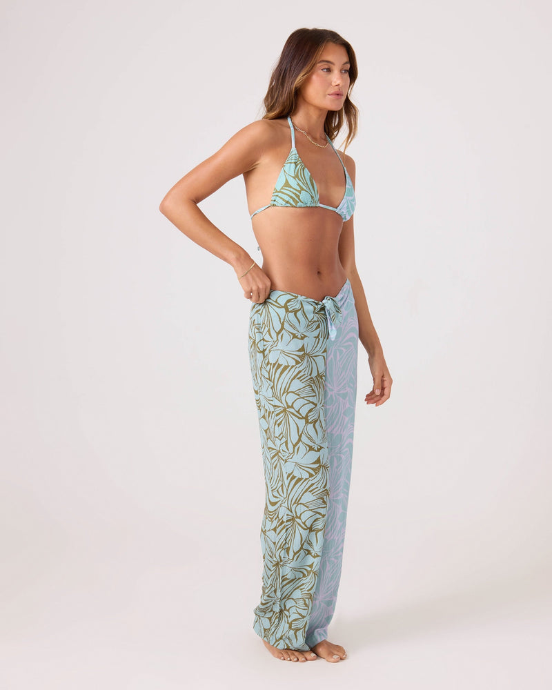 Sea Bloom Front Tie Pant