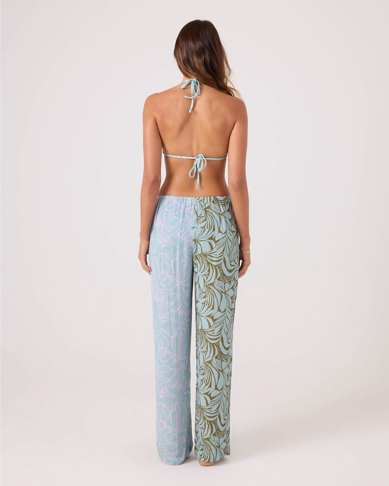 Sea Bloom Front Tie Pant
