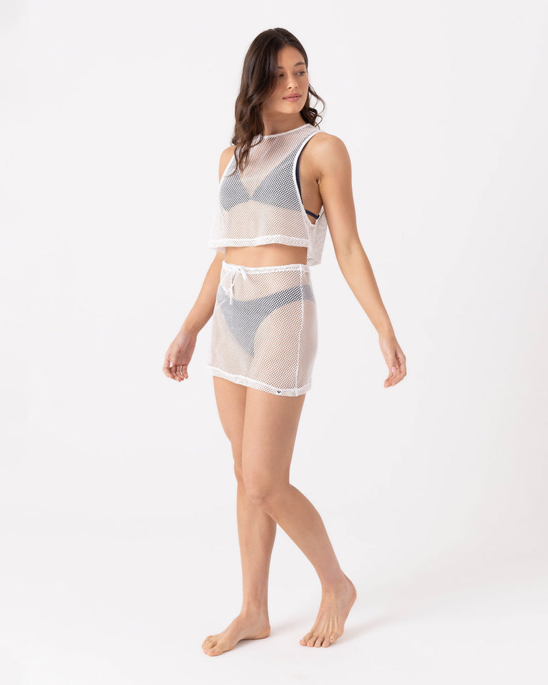 Don't Mesh With Me Skirt Cover Up