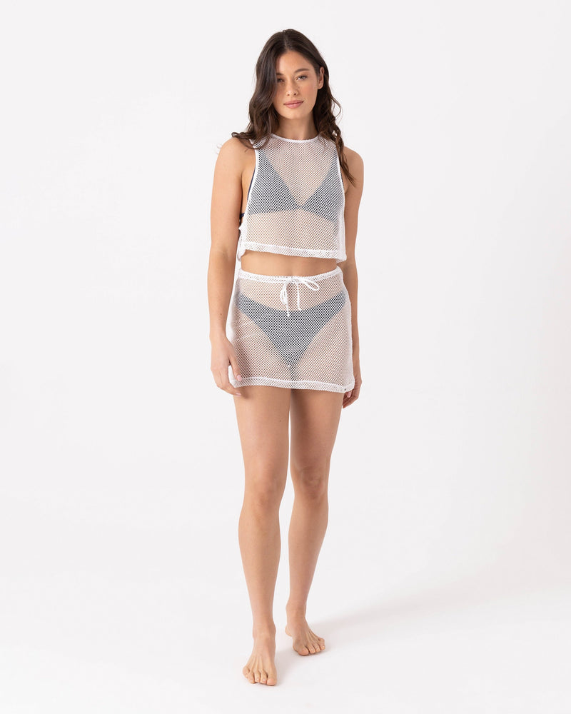 Don't Mesh With Me Skirt Cover Up