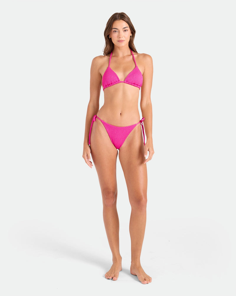 Women's Pucker Up Tie Side Teeny Bikini Bottom