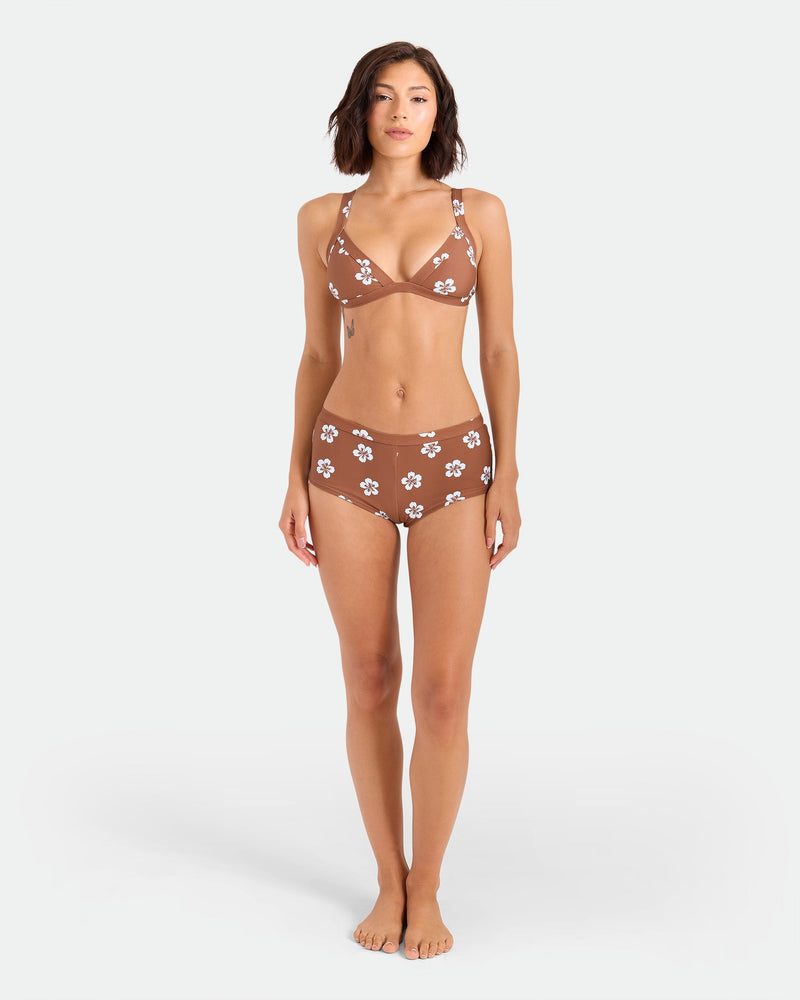Women's Coco Retro Bloom Banded Triangle Top
