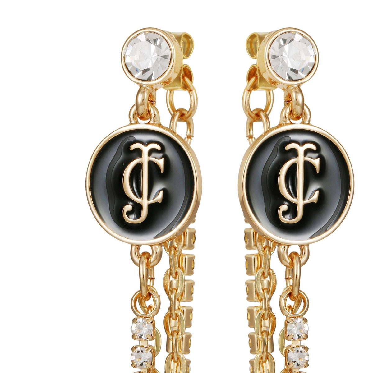 Monogram Dangle Earrings