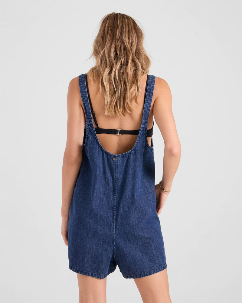 Women's Lived In Shorts Romper