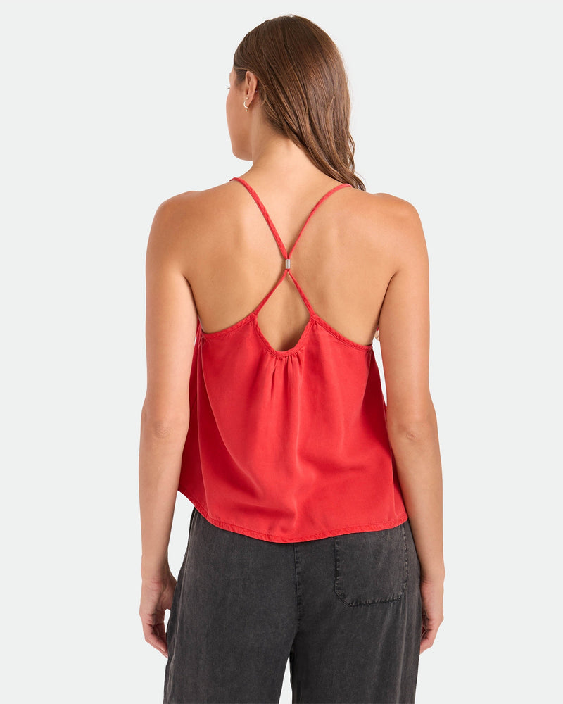 Women's Pleat Heart Cami