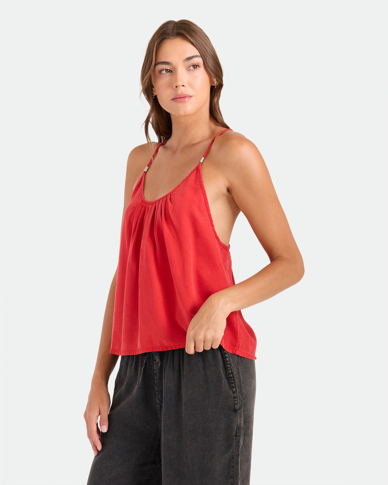 Women's Pleat Heart Cami