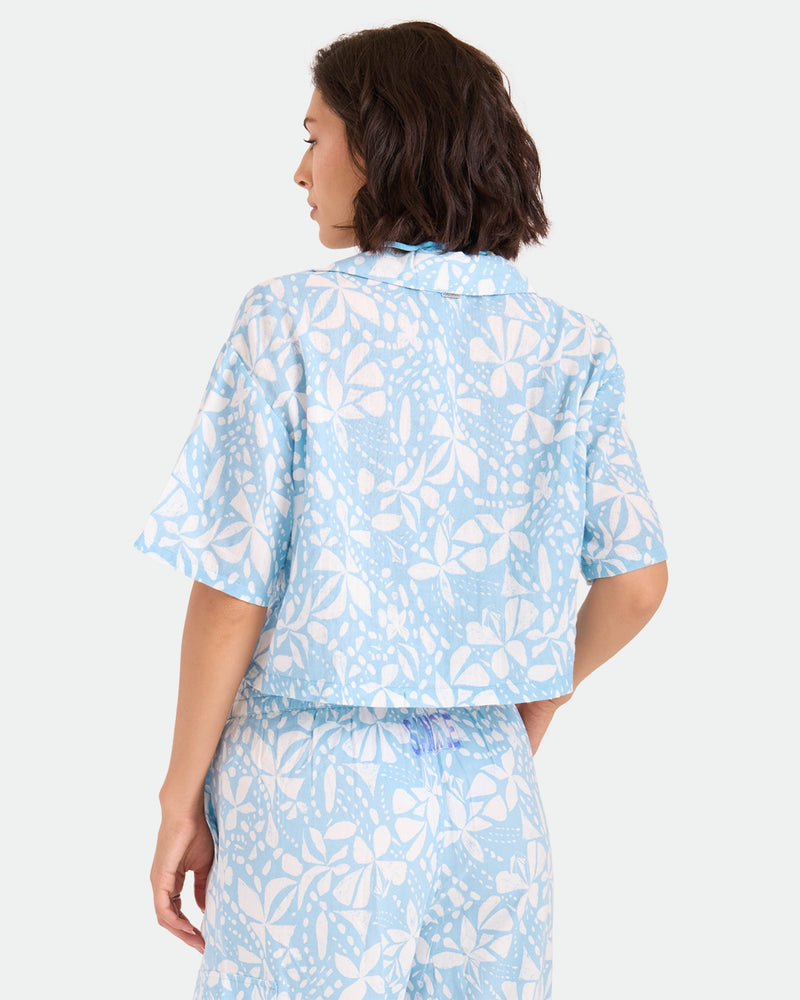Women's Tied Up Crop Shirt