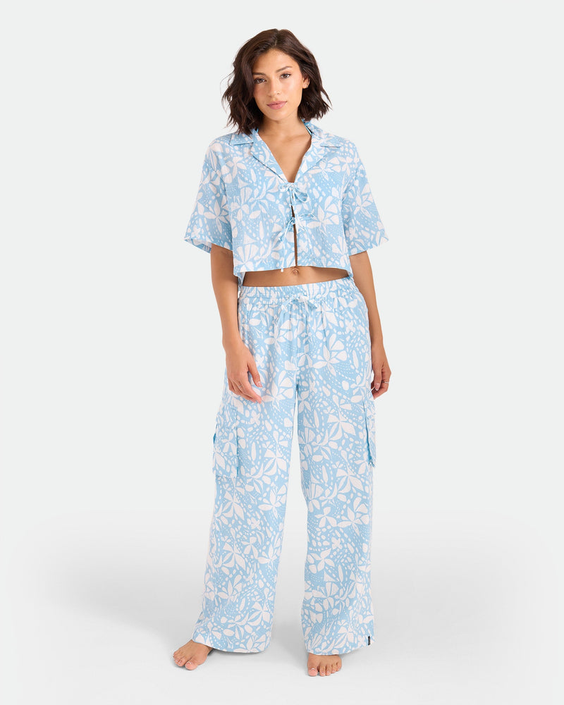 Women's Tied Up Crop Shirt