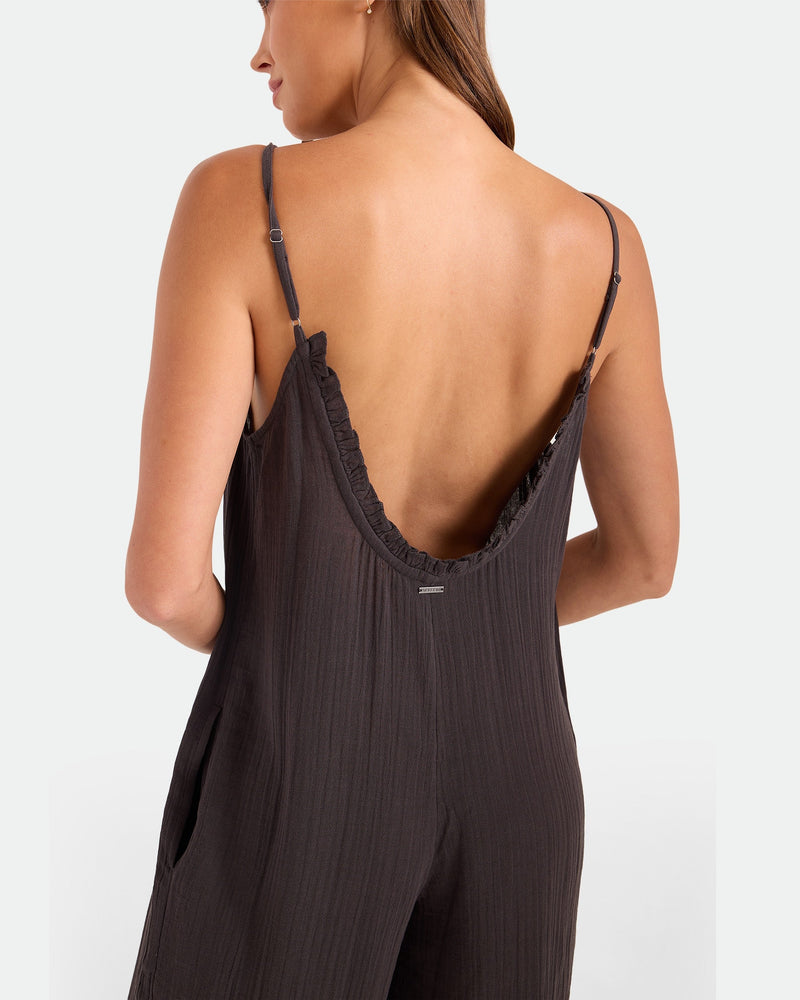 Women's Ruffle Up Romper