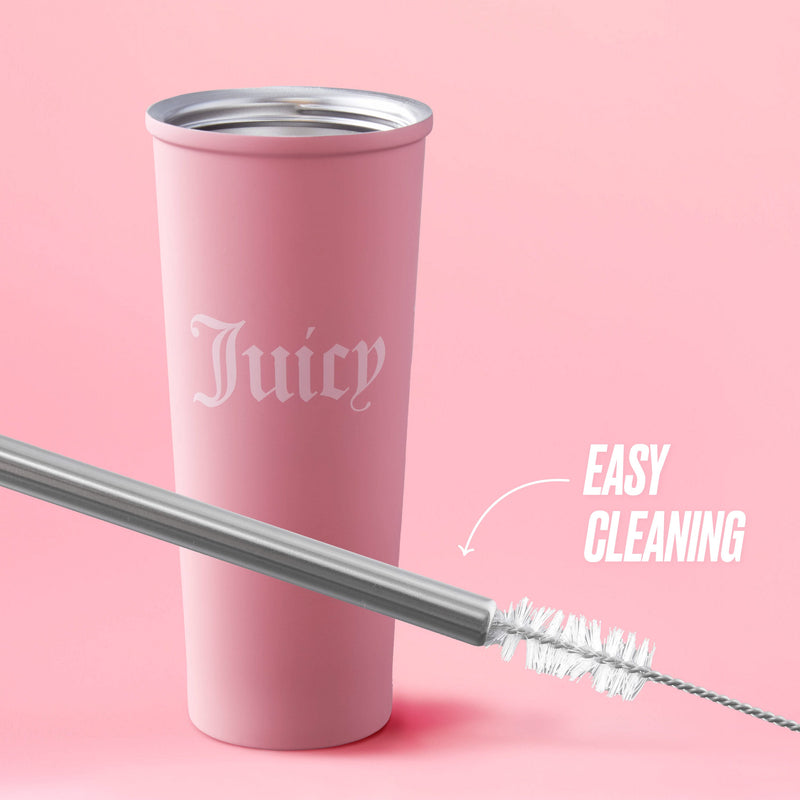 Couture Hydration Stainless Steel Tumbler Cup 6-Piece Set