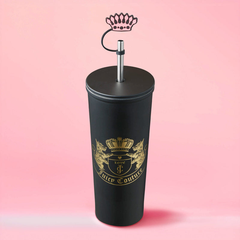 Couture Hydration Stainless Steel Tumbler Cup 6-Piece Set